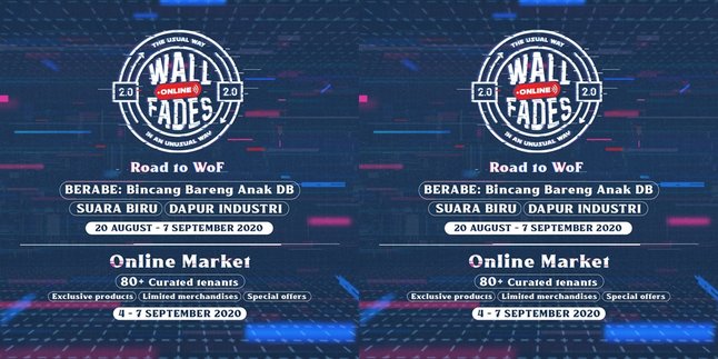 Supporting the Advancement of the Creative Industry, Wall Of Fade 2020 Event Series Held Online