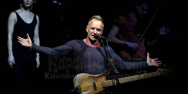 Dukung Jokowi, Sting Diganyang Fans Indonesia