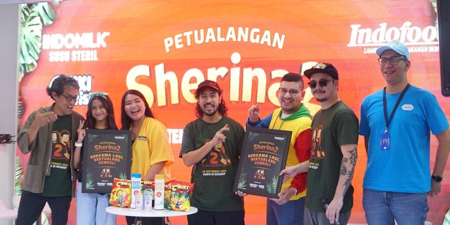 Supporting 'PETUALANGAN SHERINA 2', Indofood Holds Meet & Greet with the Cast and Director of the Film at Indofood Jakarta Fair Kemayoran 2023