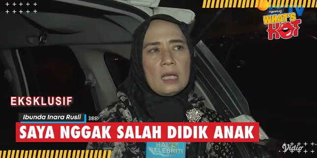 Support from Mother for Inara Rusli: Don't Listen to People's Judgments