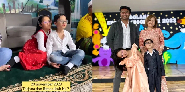 Dulu Dinantikan 8 Tahun, Ini 7 Potret Anak Kembar Cynthia Lamusu dan Surya Saputra yang Kini Sudah 7 Tahun