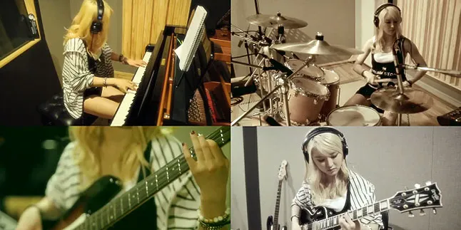 E-Young After School Pamer Kemampuan Main 4 Alat Musik