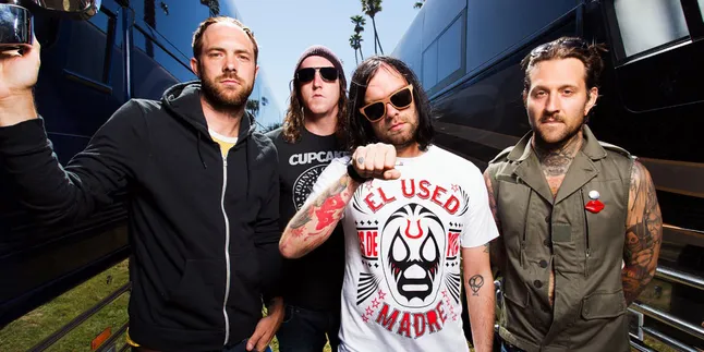 [Eksklusif] The Used Rindu Konser di Indonesia