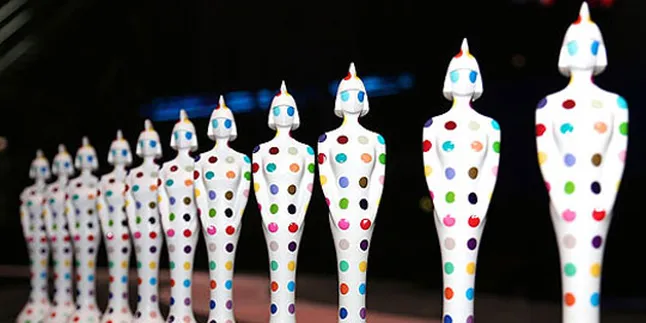 Ekspresi Kemenangan di Brit Awards 2013