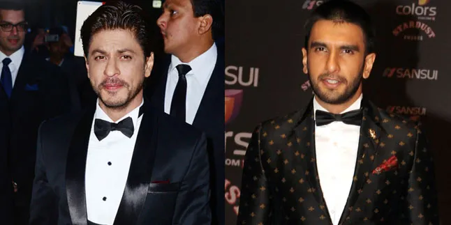 Ekspresi Malas Shahrukh Khan Lihat Ranveer Singh Tirukan Gayanya Ekspresi Malas Shahrukh Khan Lihat Ranveer Singh Tirukan Gayanya