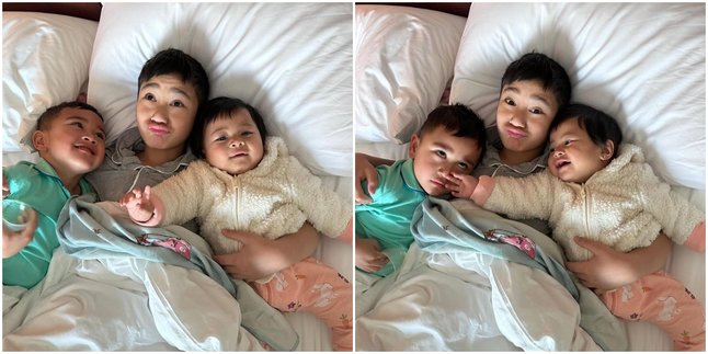 Rayyanza and Lily's Expressions While Hugging Rafathar, Netizens Can't Stop Adoring