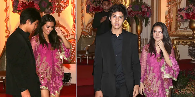 El Rumi dan Pacar Pamer Kemesraan di Pernikahan Nuri Maulida