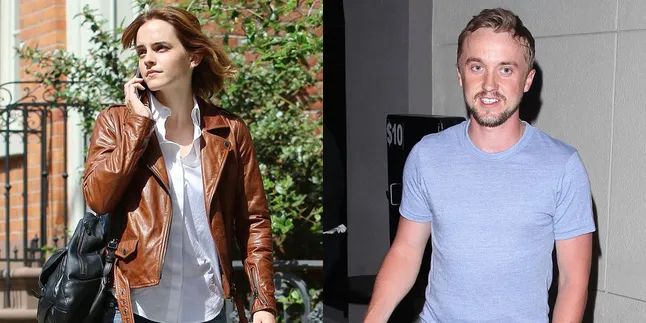 Emma Watson & Tom Felton Lakukan Reuni Mini di Pantai, Manis nan Akrab!