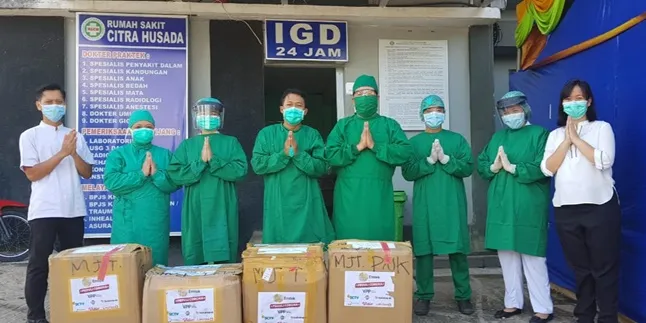 EMTEK Peduli Corona Terus Salurkan APD dan Sembako, Ungkapan Terima Kasih Warga Jadi Penyemangat