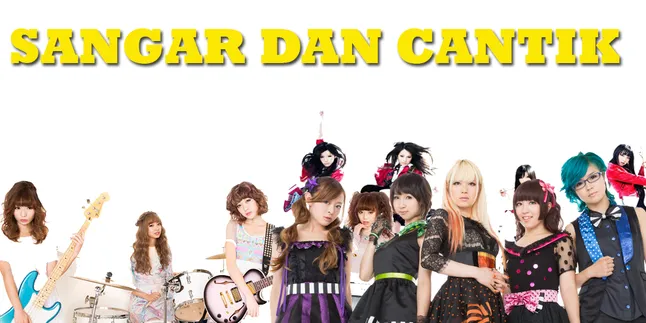 Enerjik, Band-Band Jepang  ini Personilnya Cantik lho!