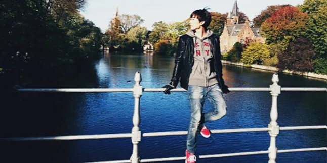 Eunhyuk Liburan ke Eropa Dengan Keluarga
