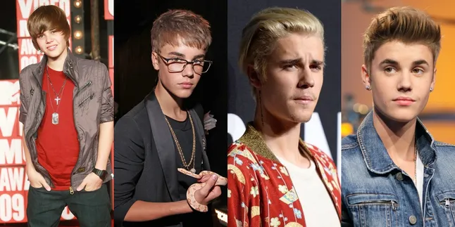 Evolusi Penampilan Bieber: Dari Si Gemas Sampai Jadi Pria Macho Evolusi Penampilan Bieber: Dari Si Gemas Sampai Jadi Pria Macho