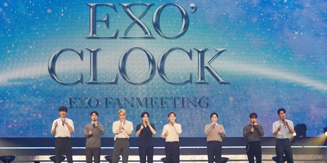 EXO Sukses Rampungkan Fanmeeting Perayaan 11 Tahun Debut