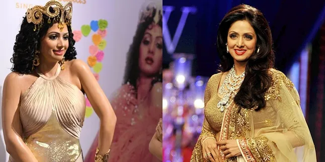 Failed! Patung Sridevi di Madame Tussauds Singapura Tak Mirip Aslinya