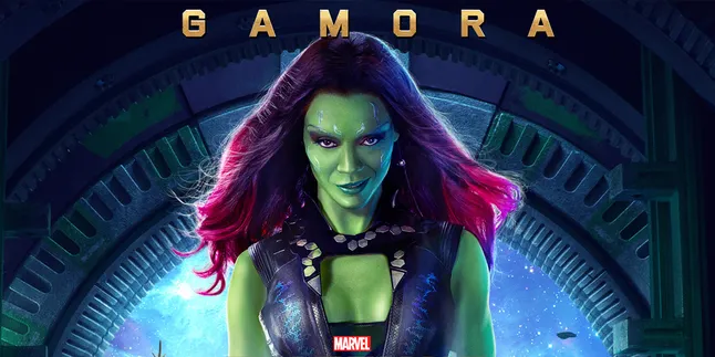 Fakta 'GUARDIANS OF THE GALAXY', Gamora Tidak Selalu Hijau