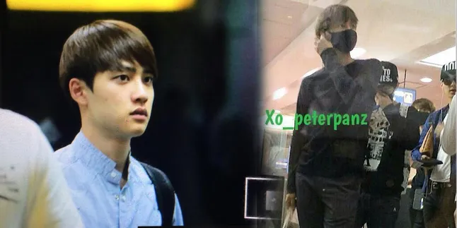[Fancam] EXO Tiba di Bandara Soekarno Hatta, Heboh!