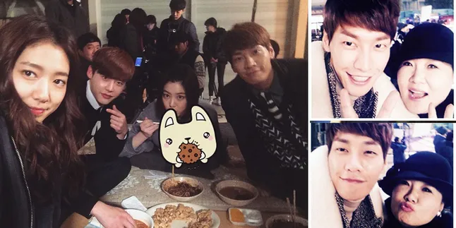 Fans Kirimi Young Kwang Kejutan ke Lokasi Syuting 'Pinocchio' Fans Kirimi Young Kwang Kejutan ke Lokasi Syuting 'Pinocchio'