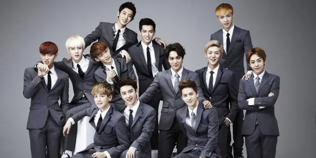 Fans Tak Bisa Tenang, EXO Turun Panggung! Fans Tak Bisa Tenang, EXO Turun Panggung!