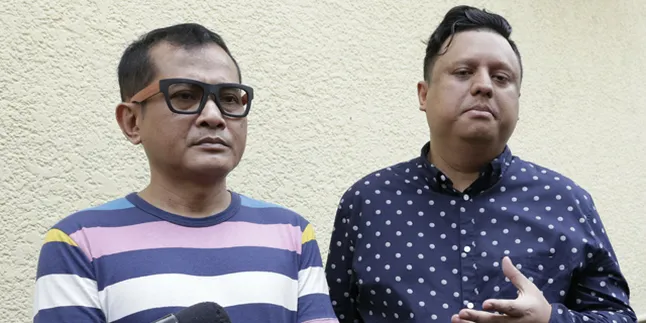 Farid Aja dan Nanda Persada Menjenguk Reza Bukan di Polres Jakarta Barat