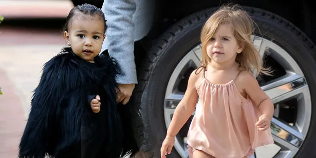 Fashionista Cilik, North West & Sepupunya Tengkar Rebutan Sepatu!