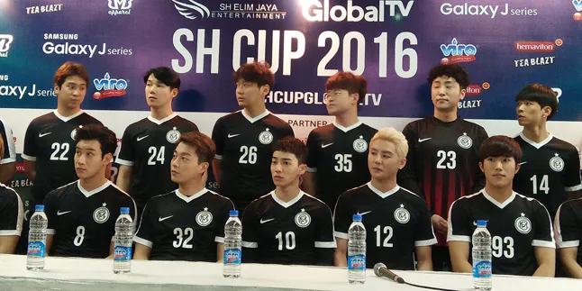 FC Men Korea Yakin Kalahkan Selebritis FC Indonesia FC Men Korea Yakin Kalahkan Selebritis FC Indonesia