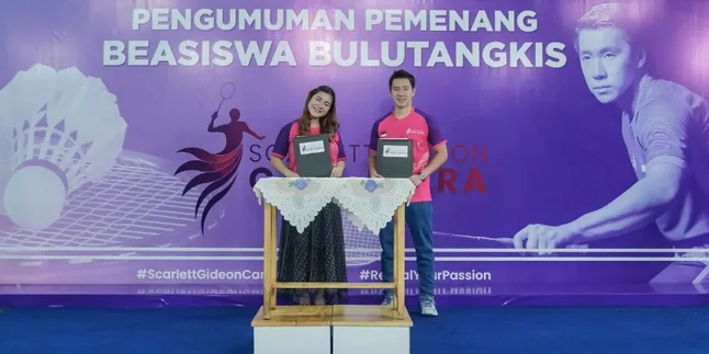 Felicya Angelista Gandeng Marcus Gideon Hadirkan Calon Atlet Bulu Tangkis Masa Depan Lewat 'Scarlett Gideon Cari Juara'