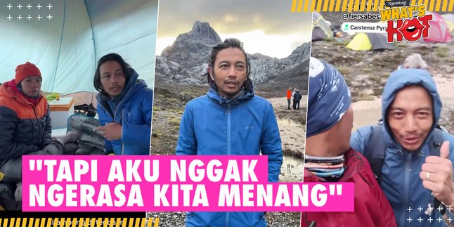 Fiersa Besari Just Gained the Strength to Open the Photo Gallery on His Phone - Sharing Stories About the Storm in Carstensz