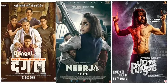 Filmfare Awards '17, DANGAL - NEERJA - UDTA PUNJAB Bersaing Ketat