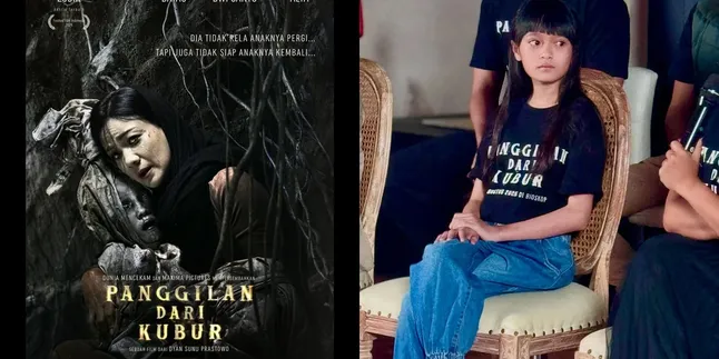 Firza Alya Willing to Hold Her Breath While Bathing the Corpse in the Film CALL FROM THE GRAVE, Parents Who Watched It Cried