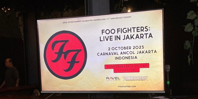 Foo Fighters Confirmed to Concert in Jakarta, Same Venue as Green Day
