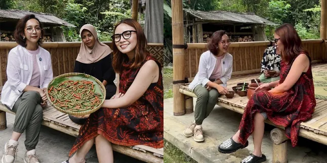 Food Vlogger Mgdalenaf Diajak Kulineran Bareng GKR Bendara, Belajar Etika Makan Langsung dari Putri Keraton