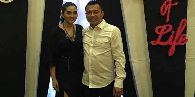 [Foto] Ada Penampakan di Pesta Ulang Tahun Anang Hermansyah