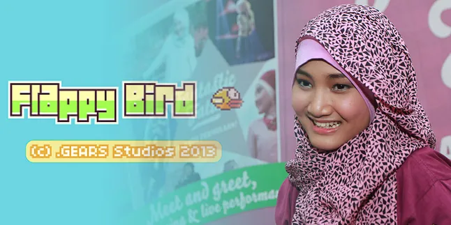 [Foto] Akibat Main Flappy Bird, Fatin Ngantuk di Kelas