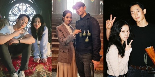 Photos with Ayang, 7 Pictures of Jung Hae In and Jisoo BLACKPINK that Make Netizens Swoon - Unwilling to Separate from the 'SNOWDROP' Couple