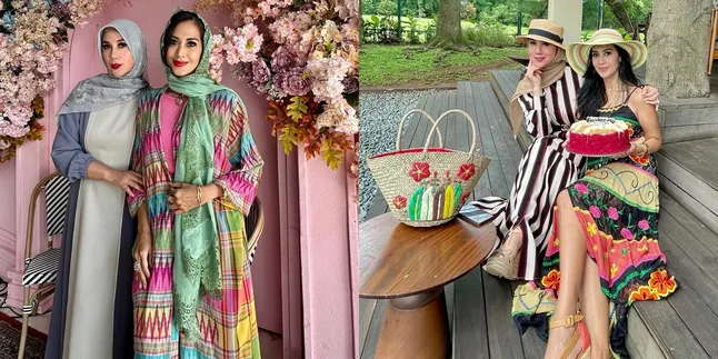 Foto Bareng, Ini 7 Potret Diah Permatasari dan Marini Zumarnis - Seleb Senior yang Kompak Awet Mudanya