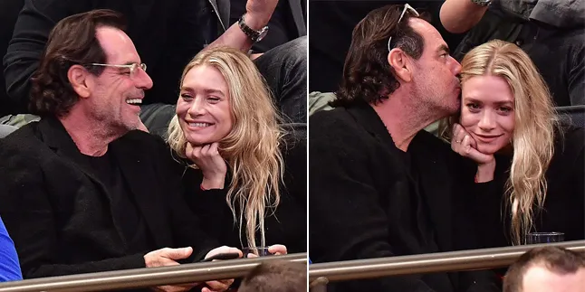 [FOTO] Beda 28 Tahun, Ashley Olsen & Pacarnya Tertangkap Kencan