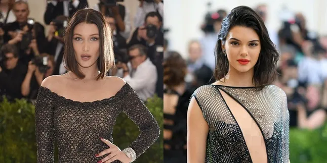 [FOTO] Bella Hadid & Kendall Jenner Topless Bareng Teman-Temannya