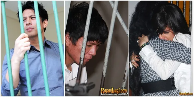 [FOTO] Berbagai Ekspresi Selebriti di Balik Jeruji
