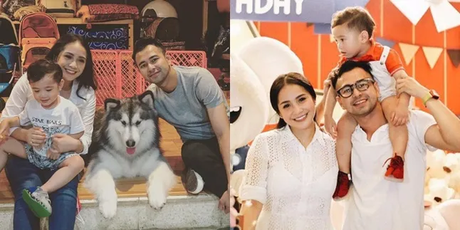 FOTO: Bergaya Klasik, Ini Potret Hangat Keluarga Kecil Raffi Ahmad