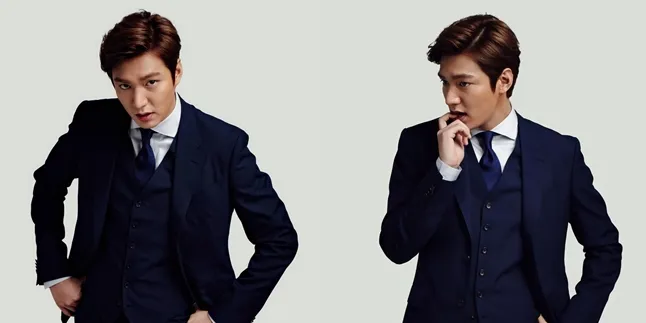 FOTO: Bikin Makin Cinta, Lee Min Ho Senyum & Sapa Fans di Bandara
