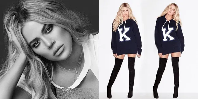 FOTO: Bikin Terpesona! Gaya Khloe Kardashian Pamer Bisnis Busana