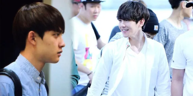 [Foto] Boyband EXO Sudah Tiba di Indonesia