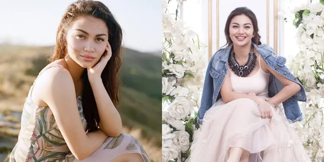 FOTO Cantik! Pakai Gaun Biru Mewah Ini, Ariel Tatum Tampil Bak Cinderella