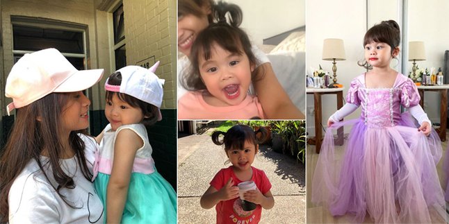 PHOTO: Beautiful Brie, Acha Septriasa's Daughter Who Rarely Gets Attention & Makes Netizens Gush