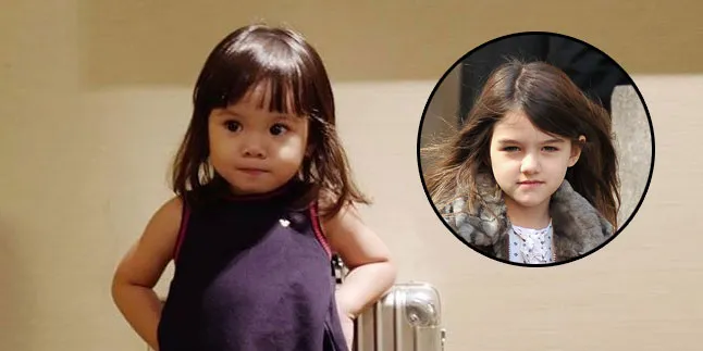 [FOTO] Cute! Baju Yang Dipakai Gempi Mirip Suri Anak Tom Cruise