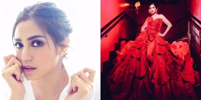 FOTO Dalam Gaun Merah Ini, Jessica Iskandar Berpose Bagaikan Ratu FOTO Dalam Gaun Merah Ini, Jessica Iskandar Berpose Bagaikan Ratu