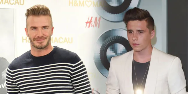 [FOTO] David dan Brooklyn Beckham Adu Ganteng, Bikin Susah Milih