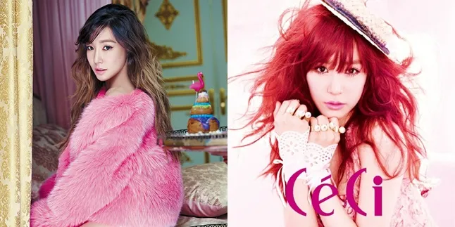 FOTO: Dengan Backdrop Ini, Tiffany SNSD Tak Lagi Suka Warna Pink?