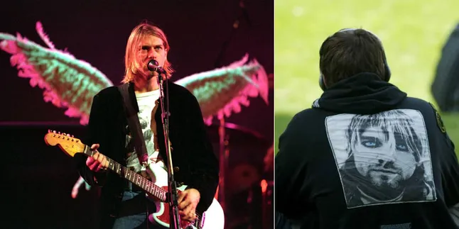 Foto-Foto Duka Cita Saat Pemakaman Kurt Cobain