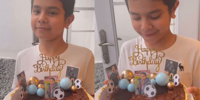 Photos of Harneel Pradhi Singh's Simple 11th Birthday Celebration, Son of Bunga Zainal and Sukhdev Singh, Cake Made by Himself